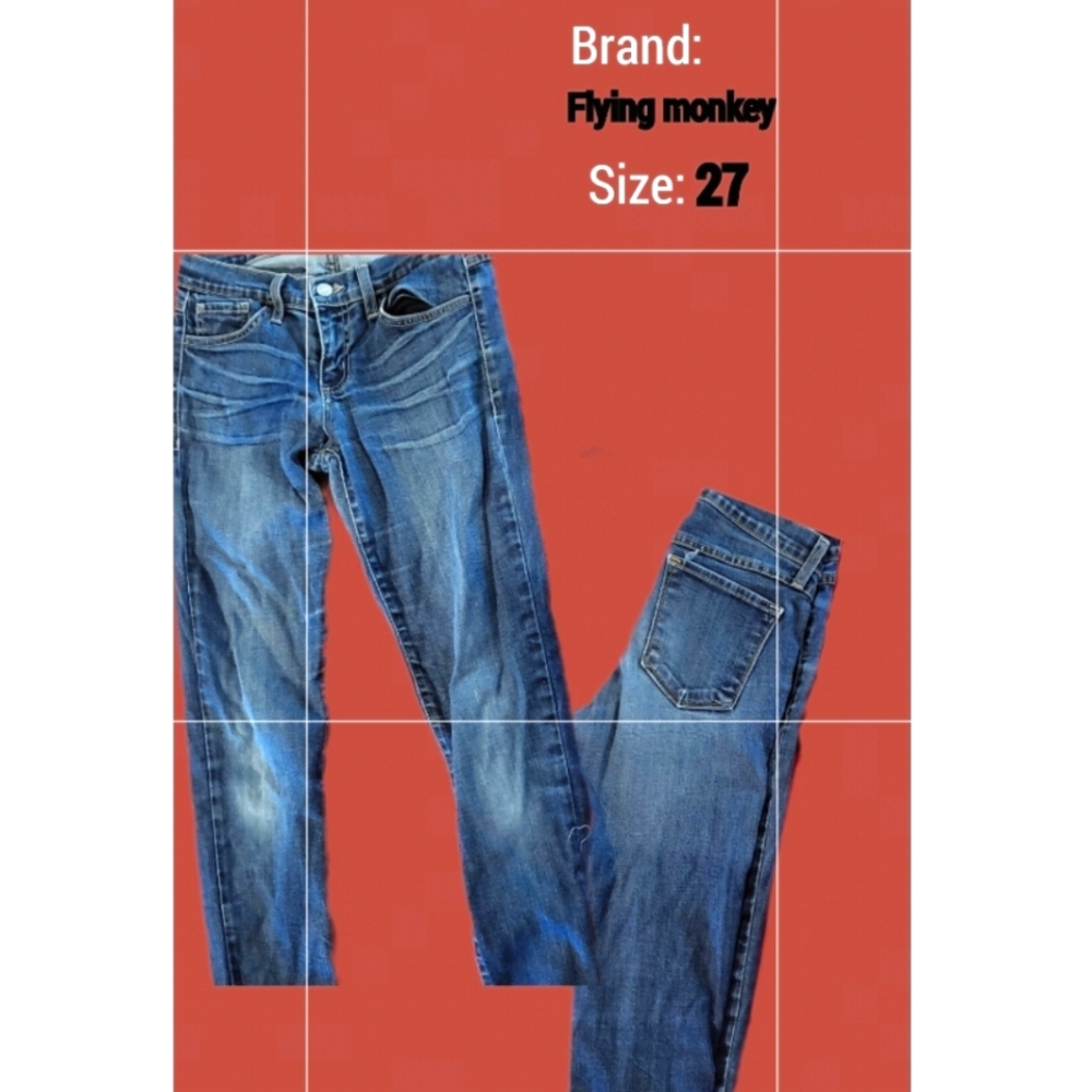 Flying monkey jeans
